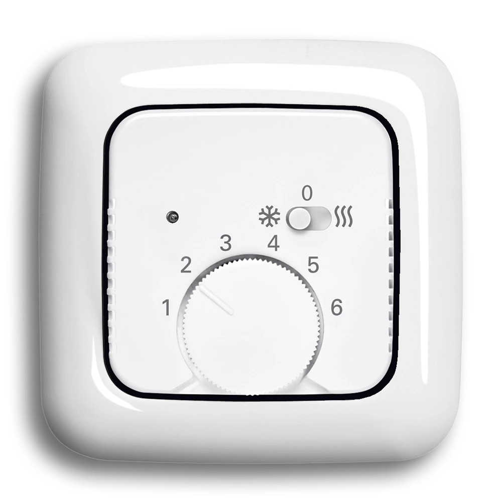Room temperature controller for heating/cooling
