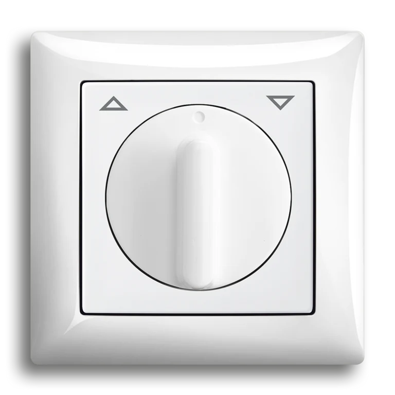 Blind switches/push-buttons with rotary handle
