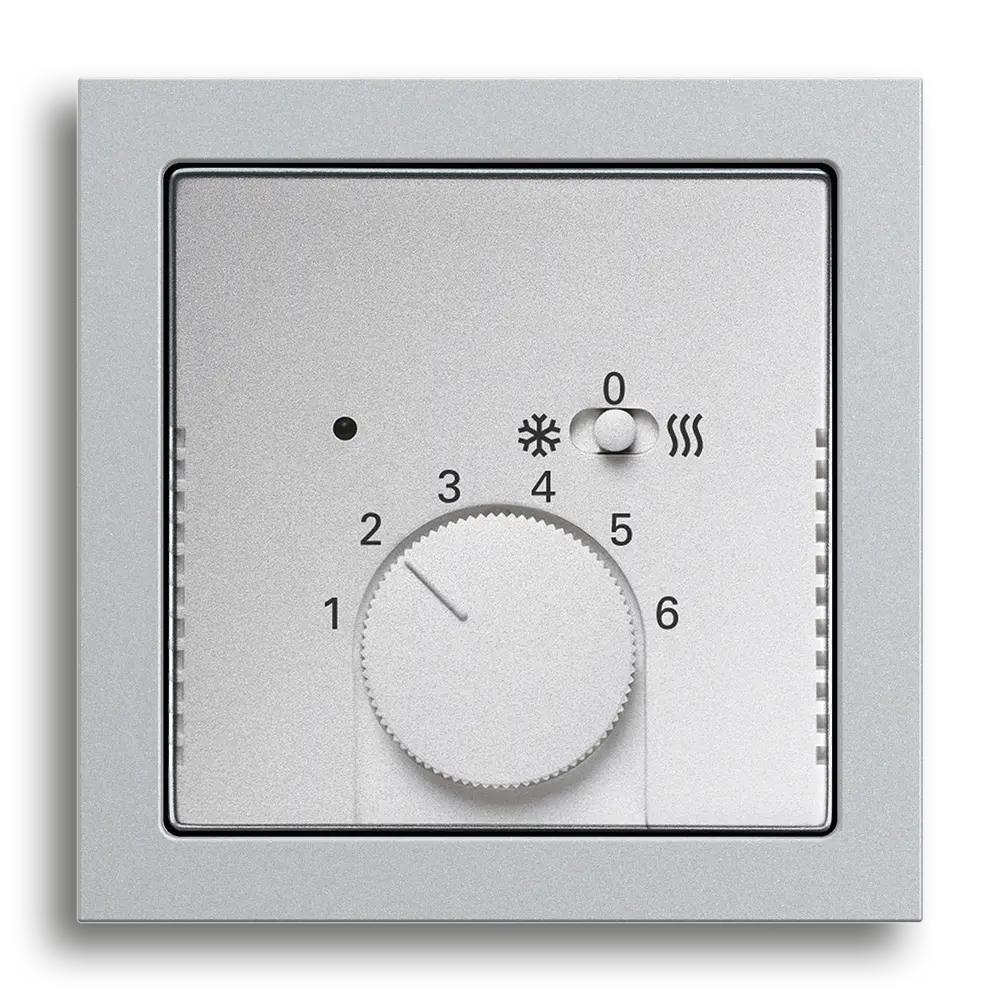 Room temperature controller for heating/cooling