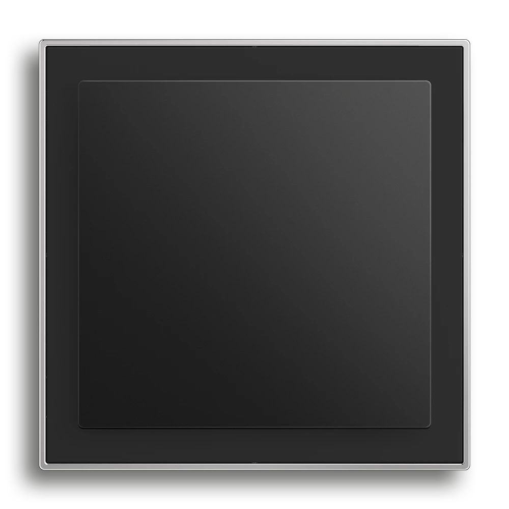 Lichtschalter,Schwarz matt,Busch-art linear®
