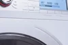 Nahaufnahme einer weißen Waschmaschine