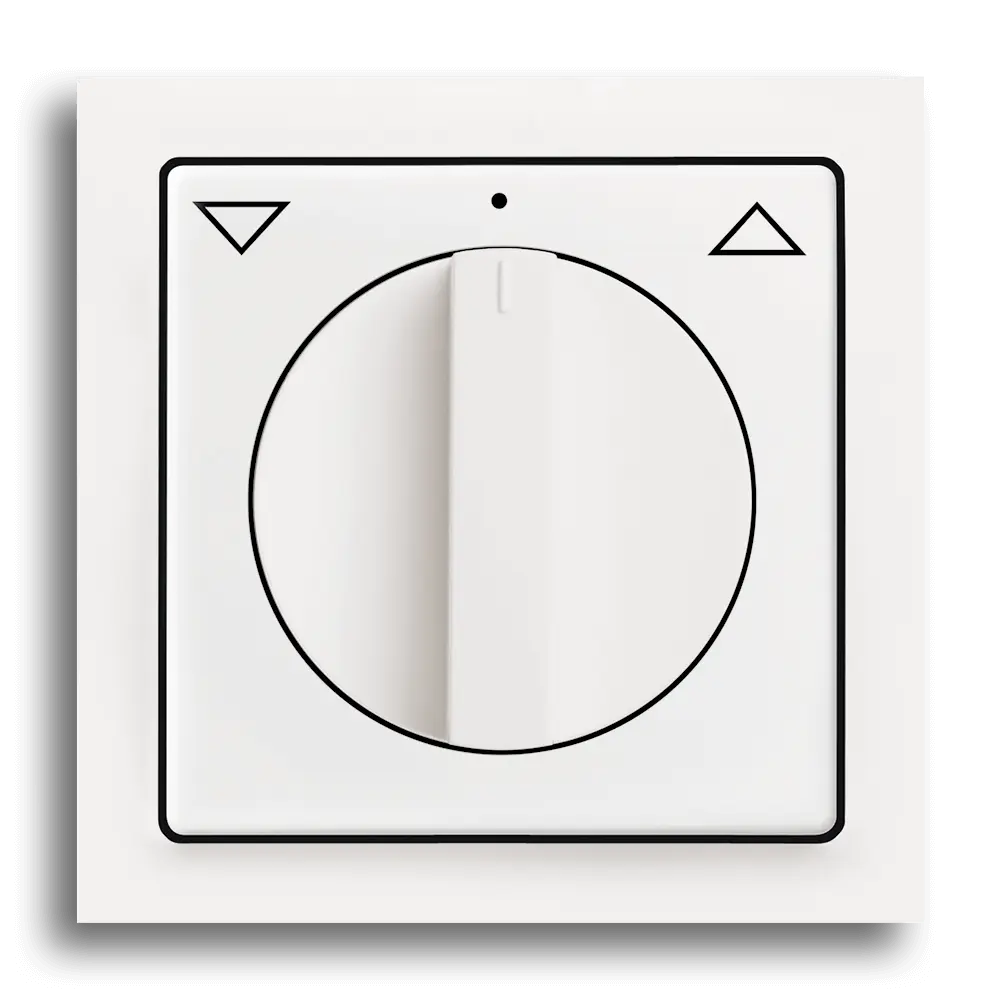 Jalousieschalter mit Drehgriff