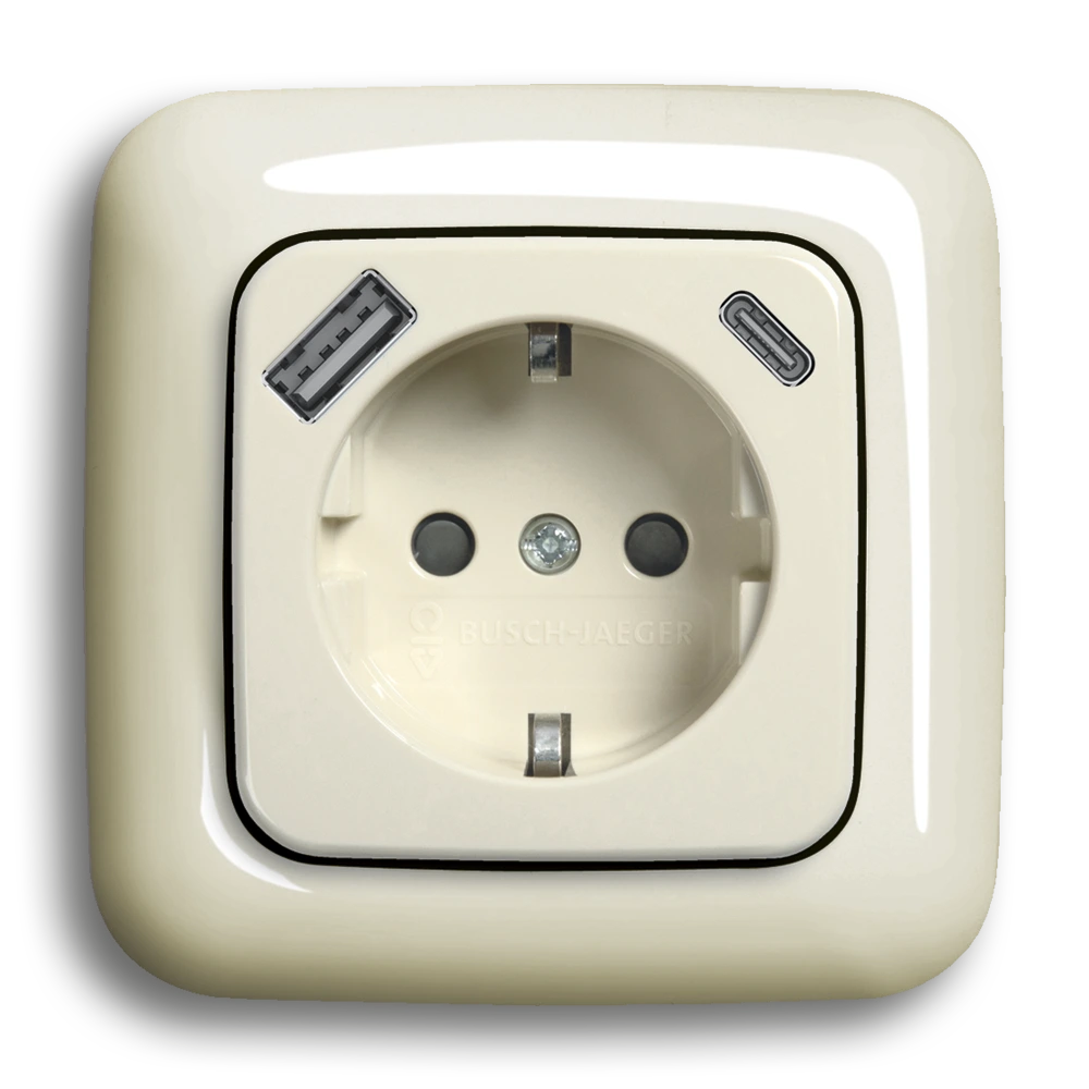 SCHUKO® USB-Steckdose