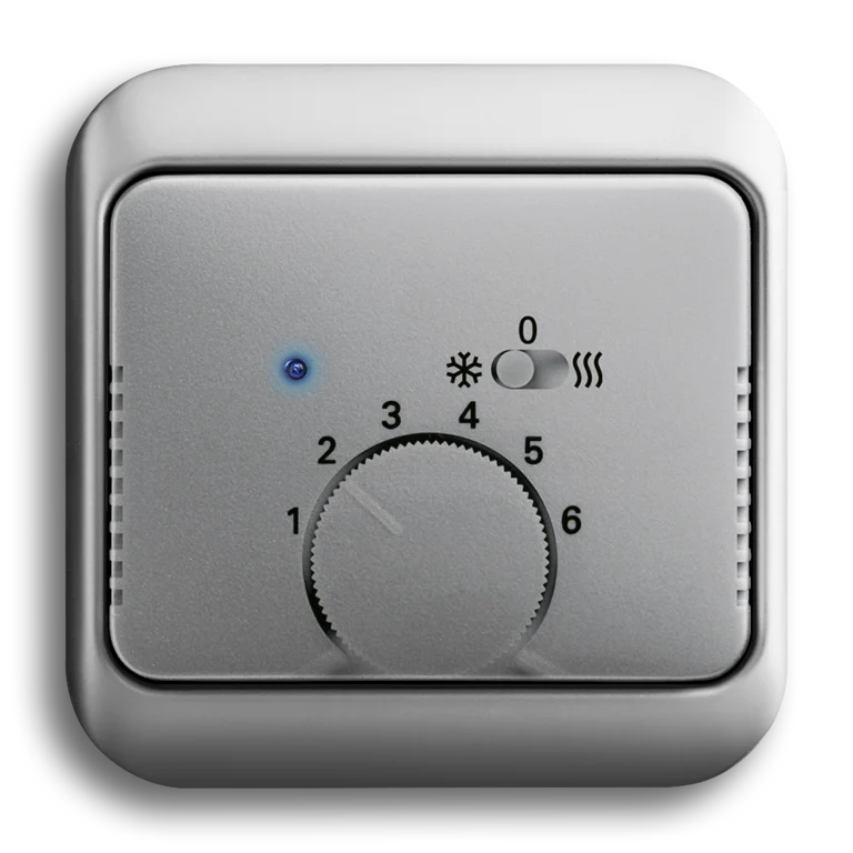 Room temperature controller for heating/cooling