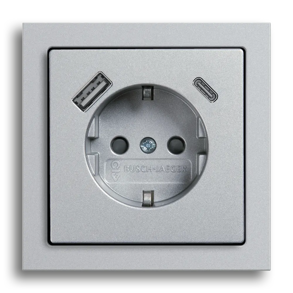 Busch-Jaeger – SCHUKO® USB socket outlet