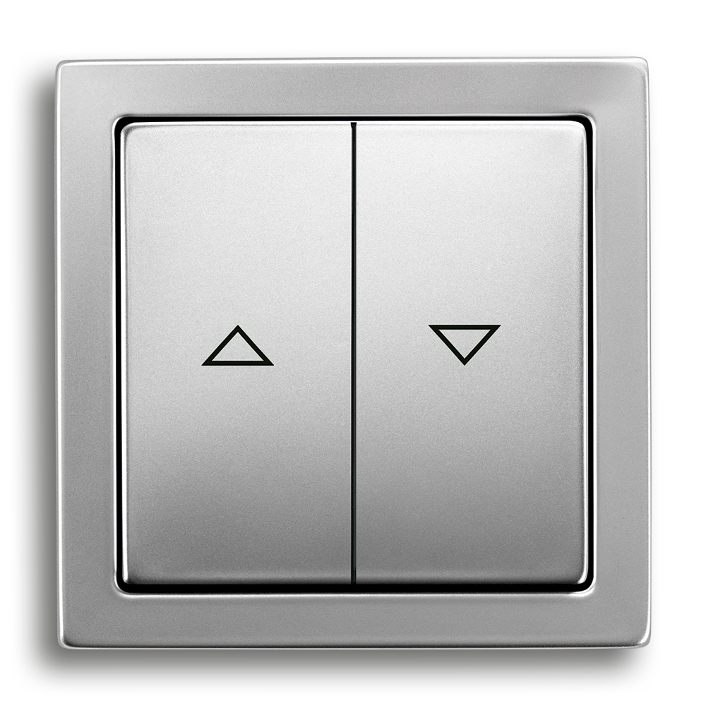 Blind switches/push-buttons