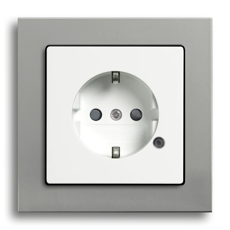 SCHUKO® Steckdose mit Kontrolllicht