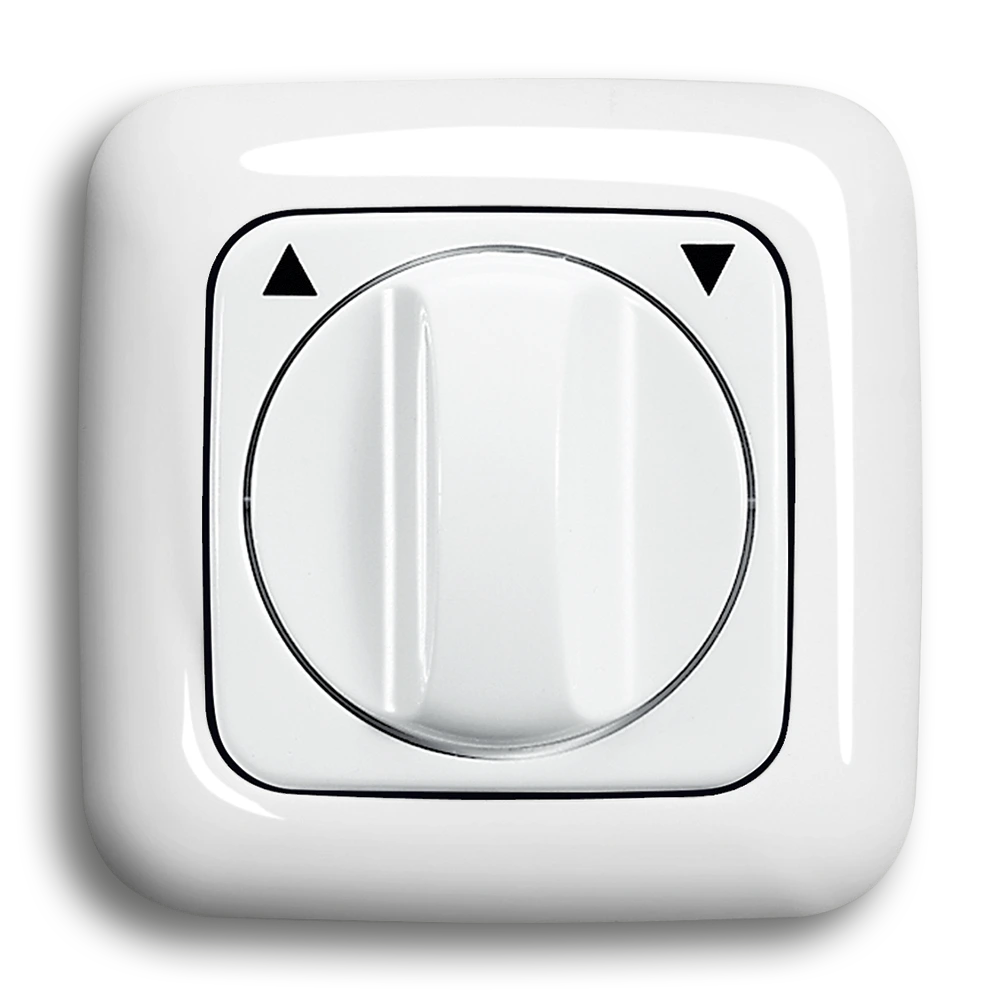 Blind switches/push-buttons with rotary handle