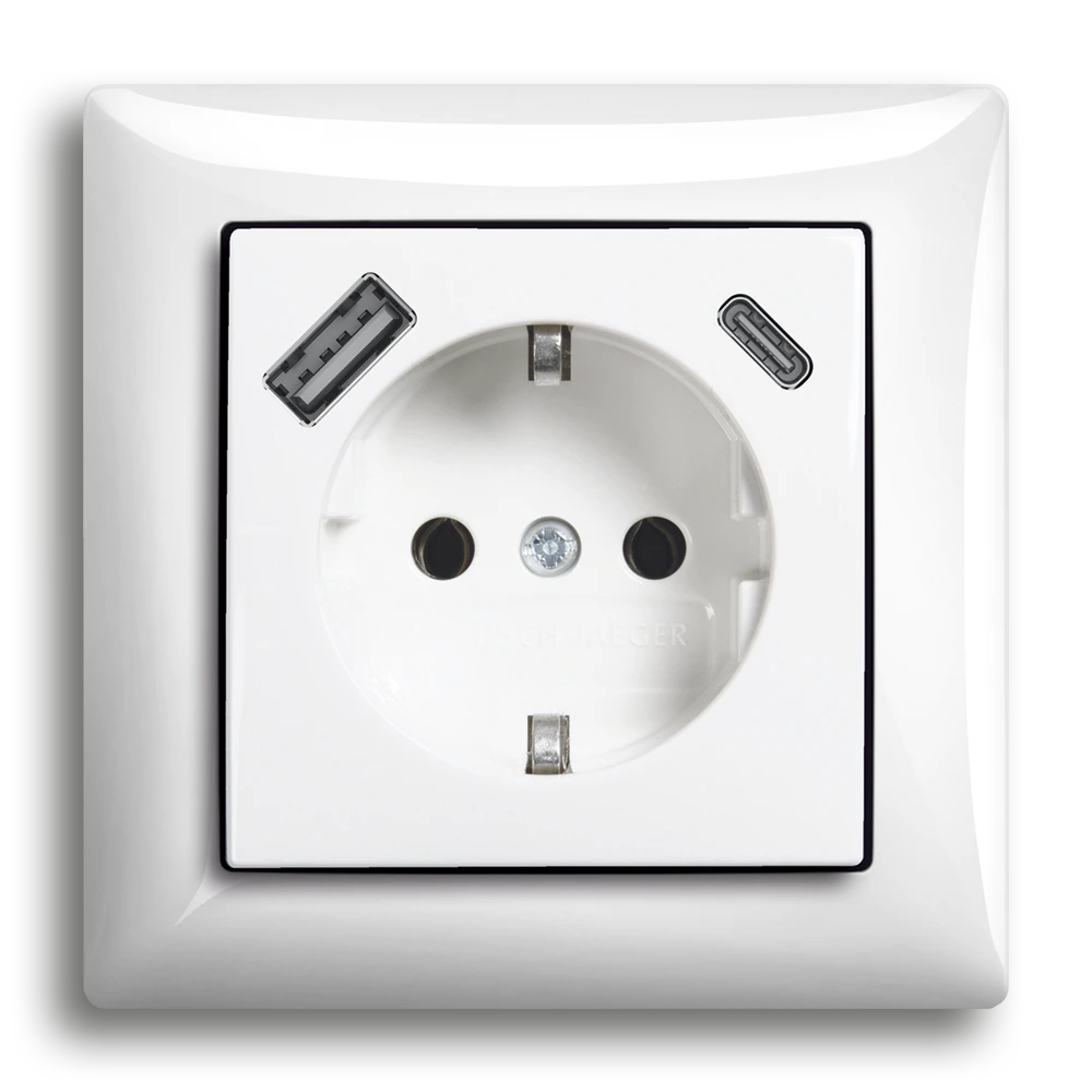 SCHUKO® USB-Steckdose