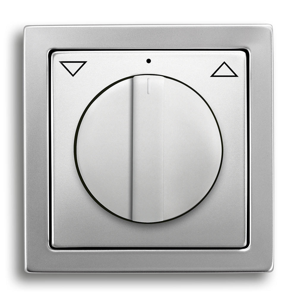 Blind switches/push-buttons with rotary handle