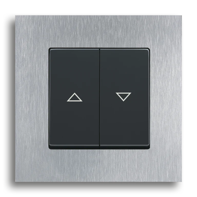 Blind switches/push-buttons