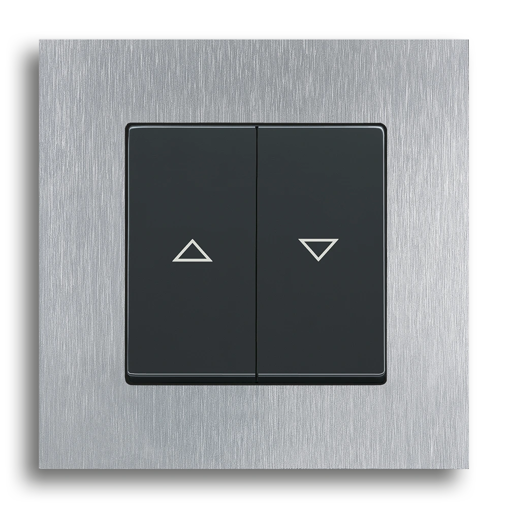 Blind switches/push-buttons
