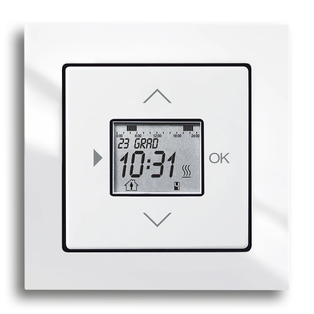Raumtemperaturregler mit Timer