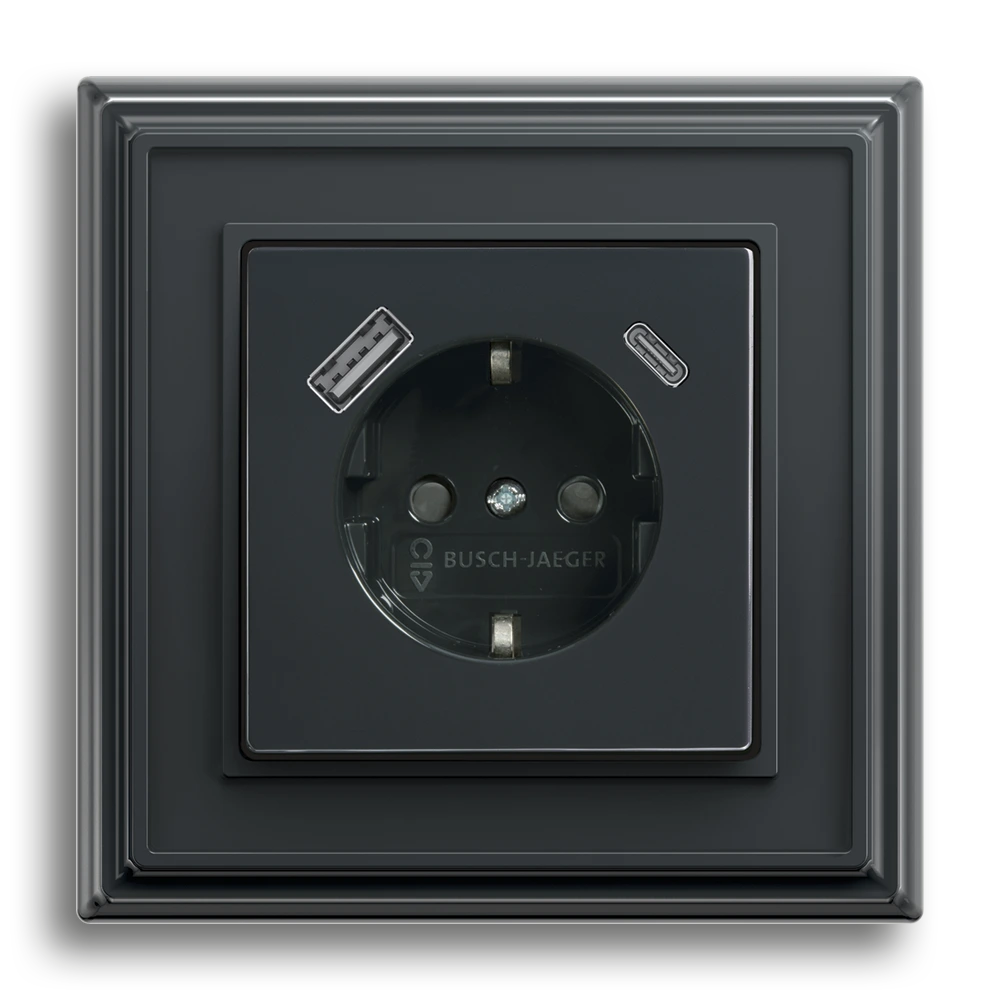SCHUKO® USB socket outlet