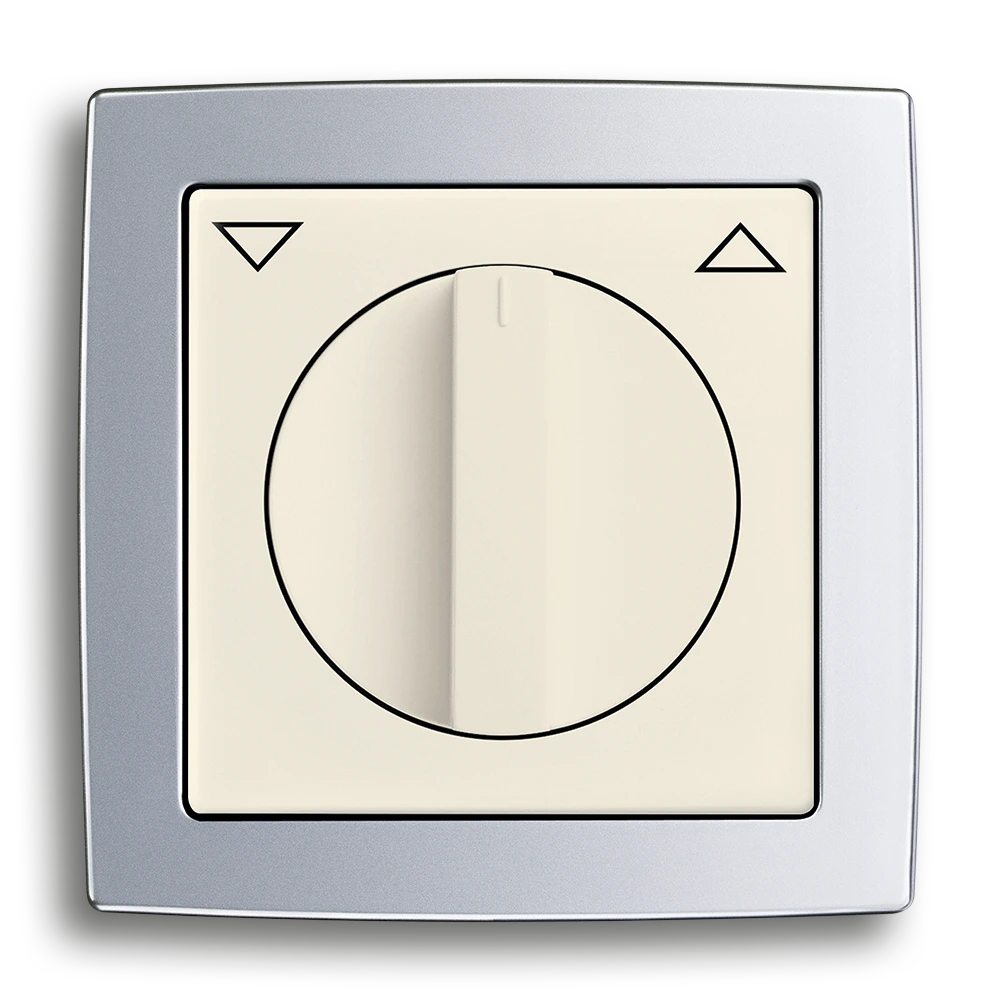 Blind switches/push-buttons with rotary handle