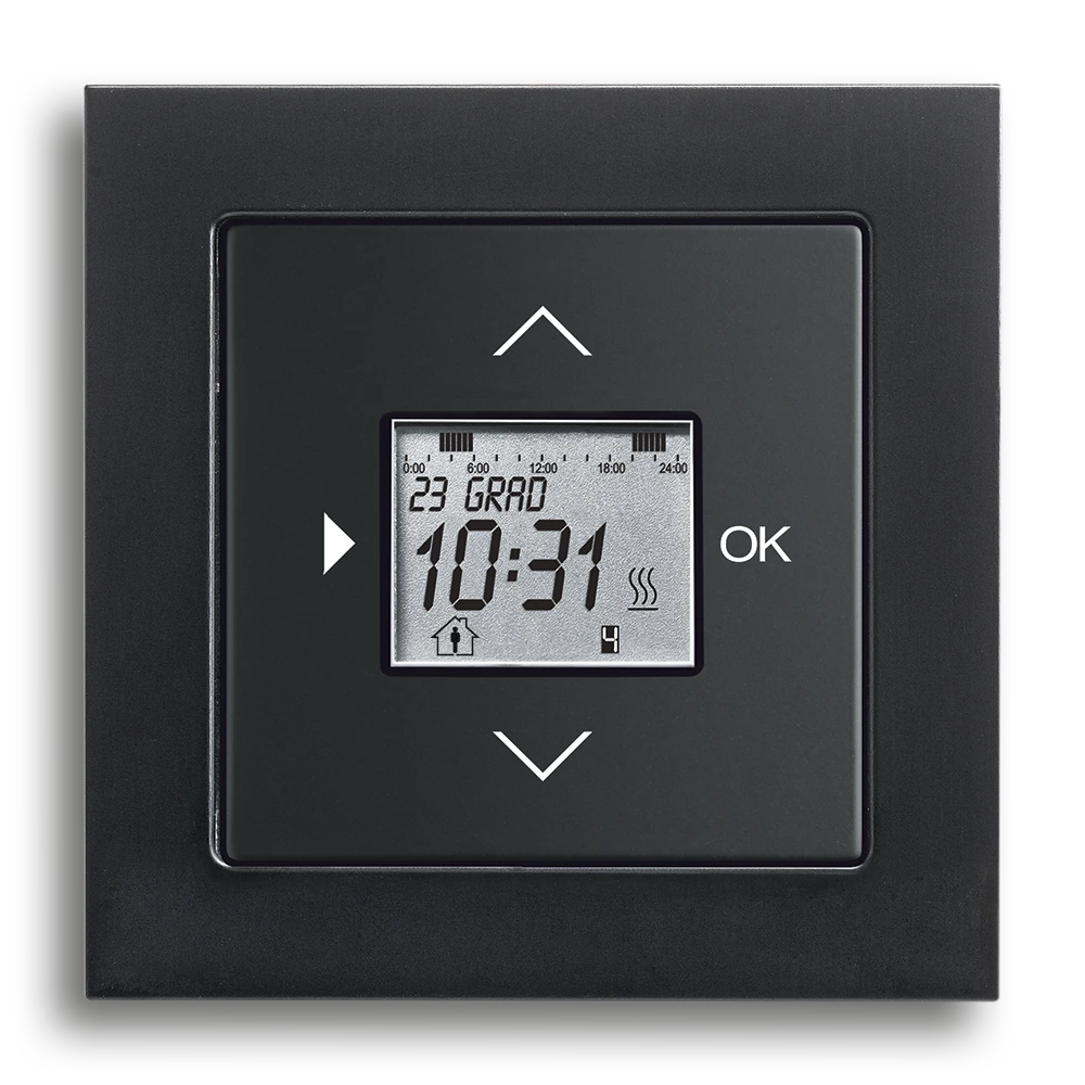 Room temperature controller with timer
