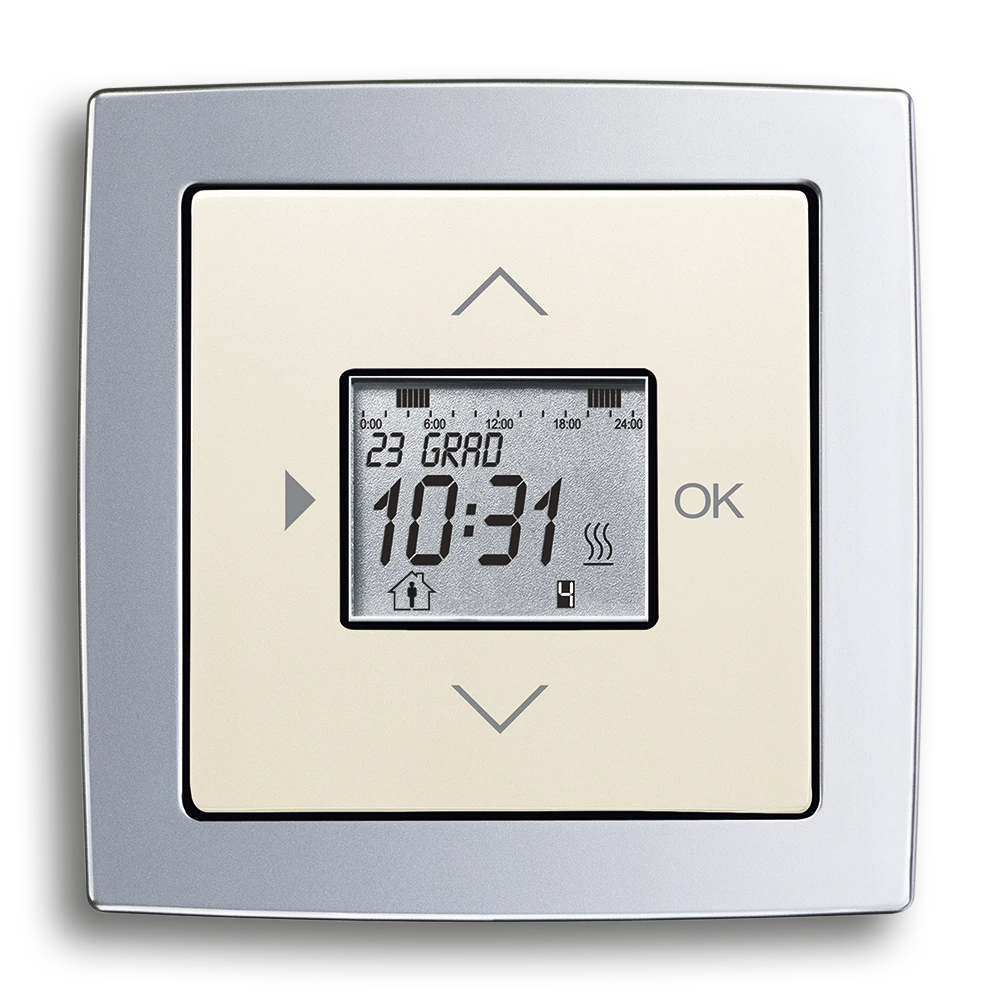 Room temperature controller with timer