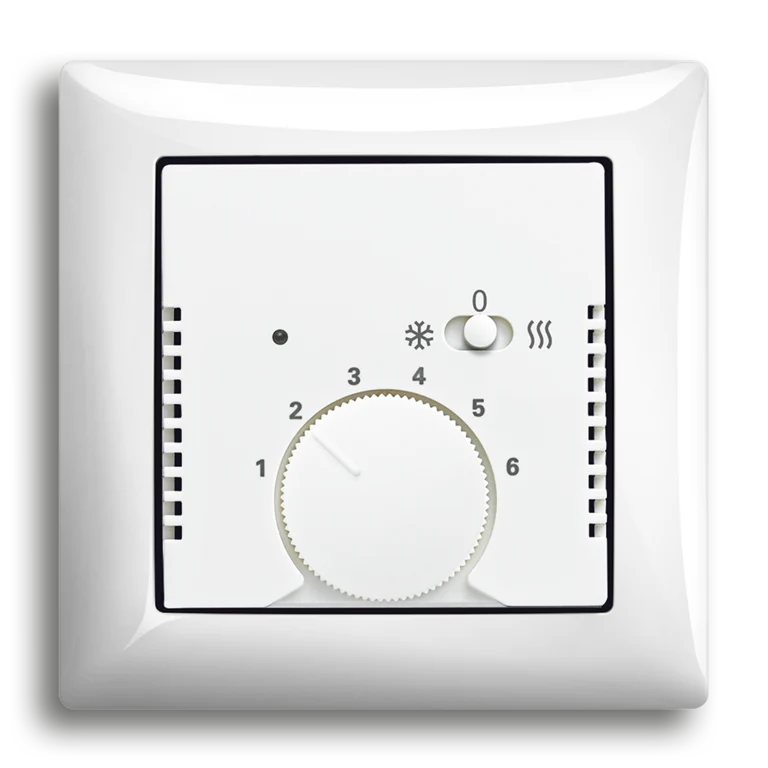 Room temperature controller for heating/cooling