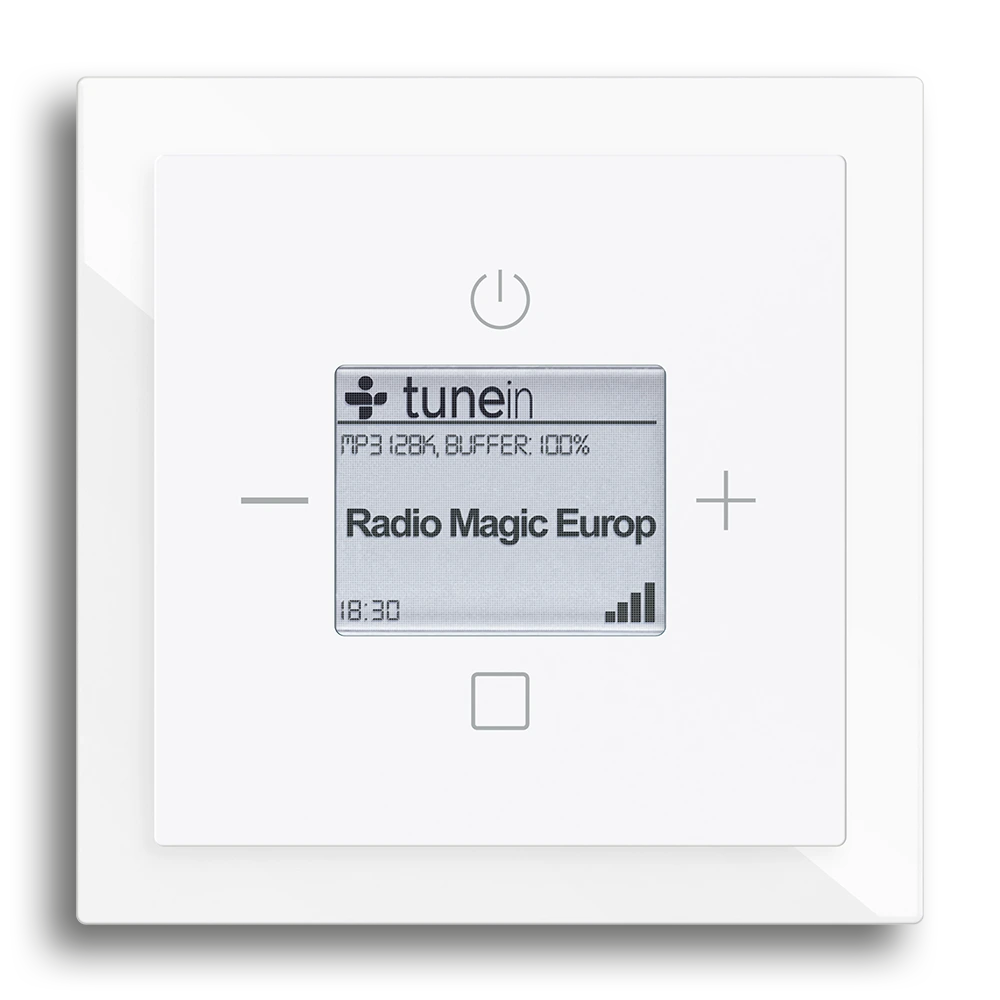 Busch-Radio iNet,Studioweiß,Busch-art linear®