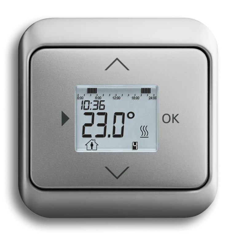 Room temperature controller with timer