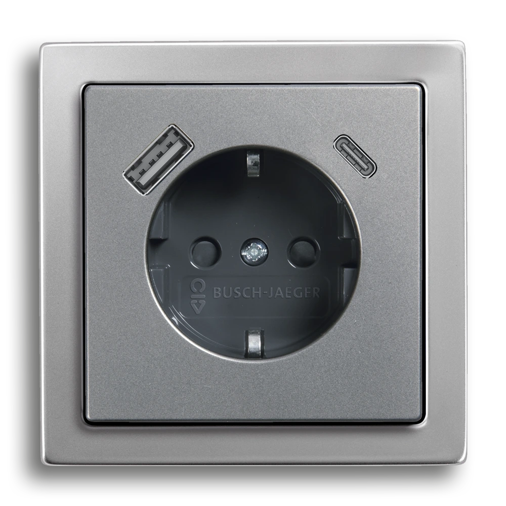 SCHUKO® USB socket outlet