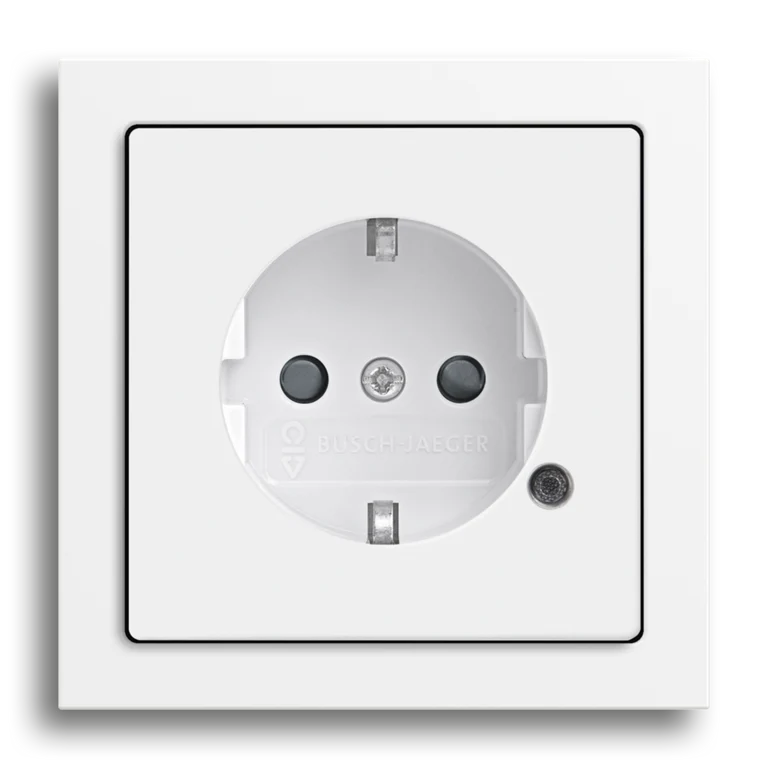 SCHUKO® Steckdose mit Kontrolllicht