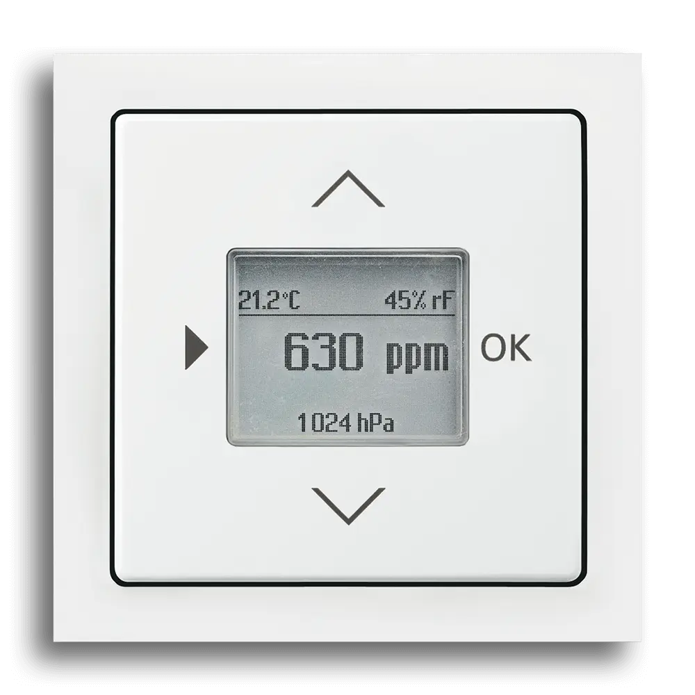 Busch CO2 indoor air sensor