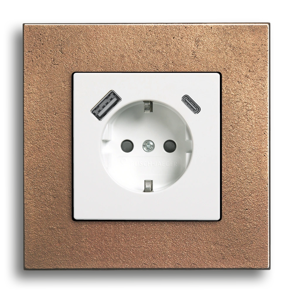 SCHUKO® USB socket outlet