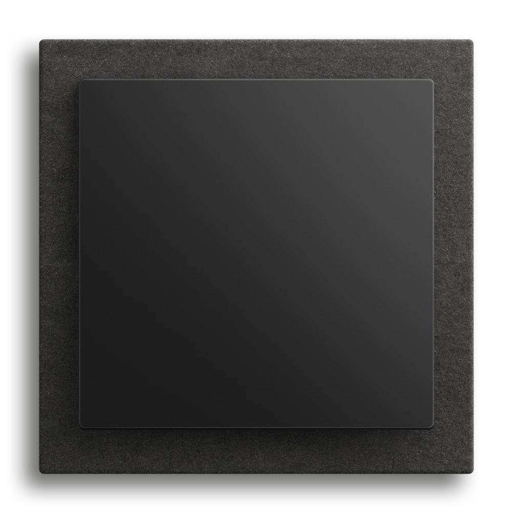 Lichtschalter,Schwarz matt,Busch-art linear®