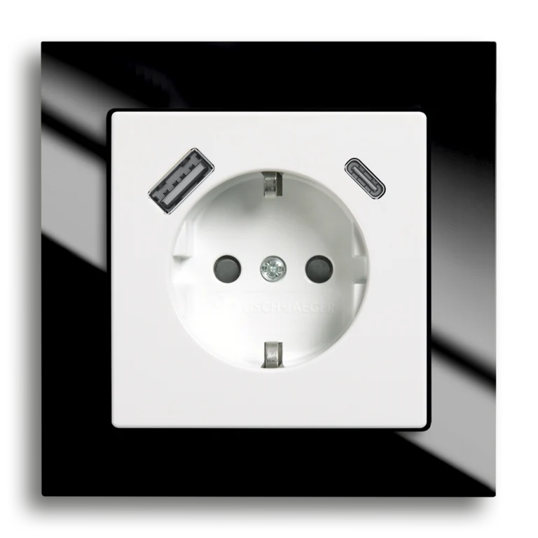 SCHUKO® USB socket outlet