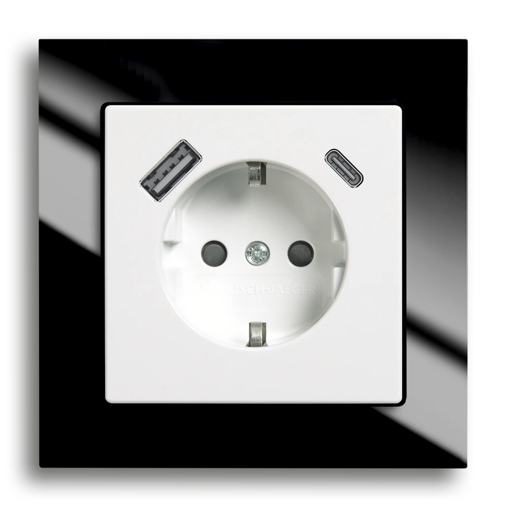 SCHUKO® USB socket outlet