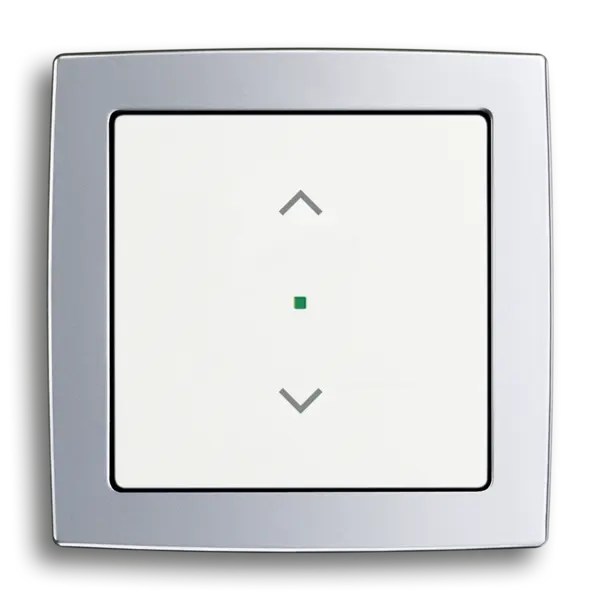 Blind control element, Busch-flexTronics® wireless,Studio white,solo®