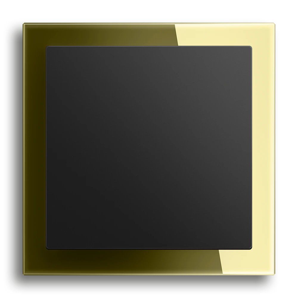 Lichtschalter,Schwarz matt,Busch-art linear®