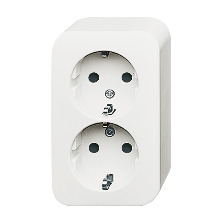 Busch Jaeger Double Schuko Socket Outlets