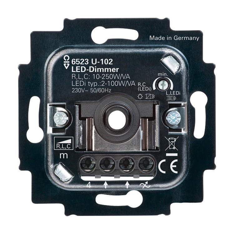 mannetje Isaac Het hotel Busch-Jaeger - Busch-draaidimmer Inbouw, LED, 2-100 W