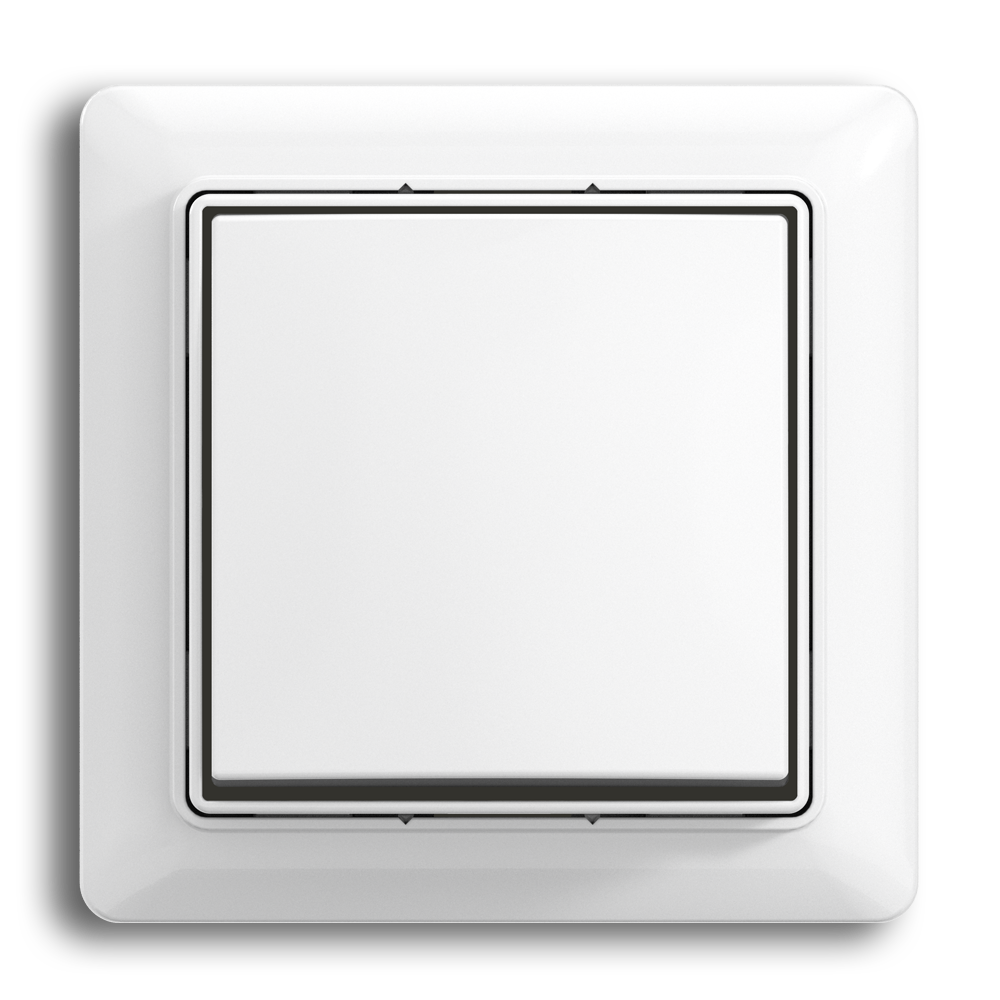 Busch balance AP plus - Schakelaar - Alpinewit