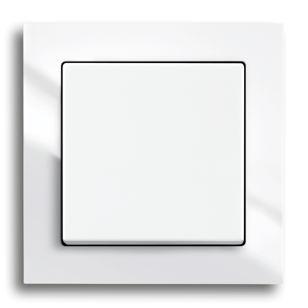 Lichtschakelaar - Busch-axcent® - Studiowit